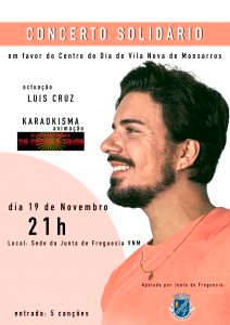 Dia 19 há concerto solidário com Luis Cruz em Vila Nova de Monsarros