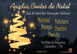 Gala de Natal em Anadia reúne talento das associações culturais