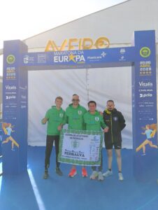 ADCP Pedralva em destaque na Maratona da Europa