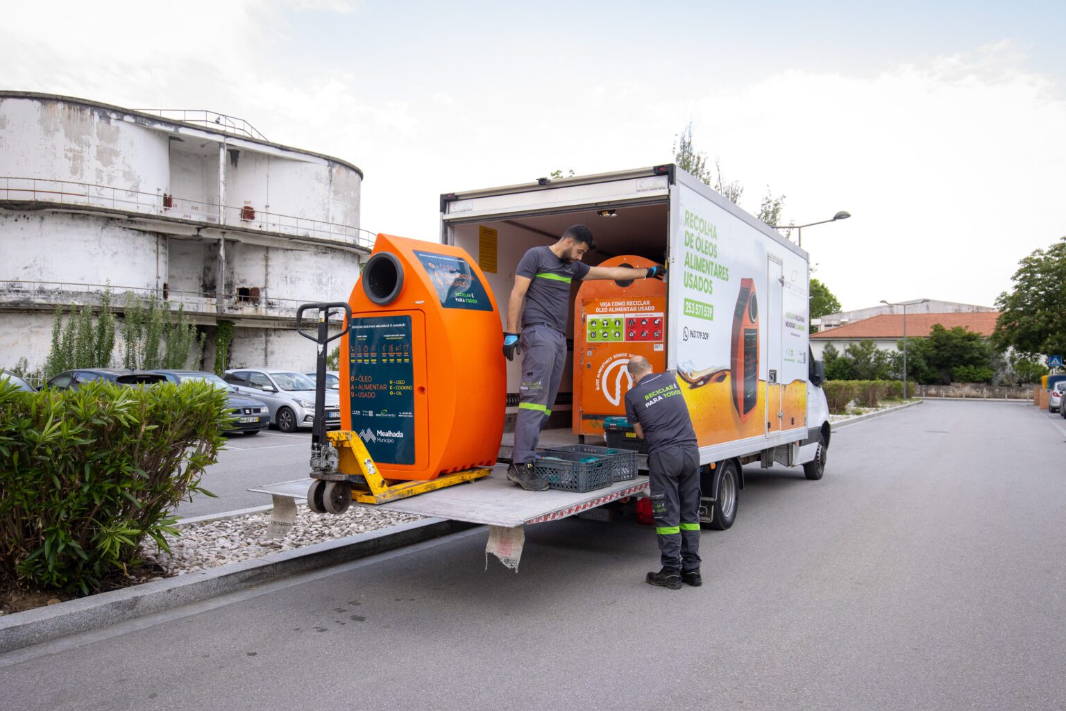 Mealhada substitui equipamentos e reforça rede de recolha de óleos alimentares usados