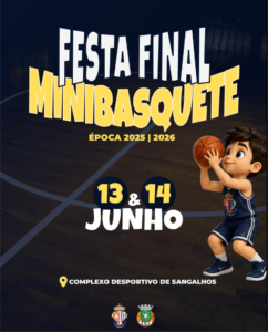 Sangalhos vai receber mais de 600 jovens na Festa do Minibasket