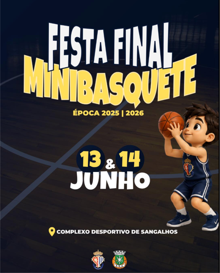 Sangalhos vai receber mais de 600 jovens na Festa do Minibasket