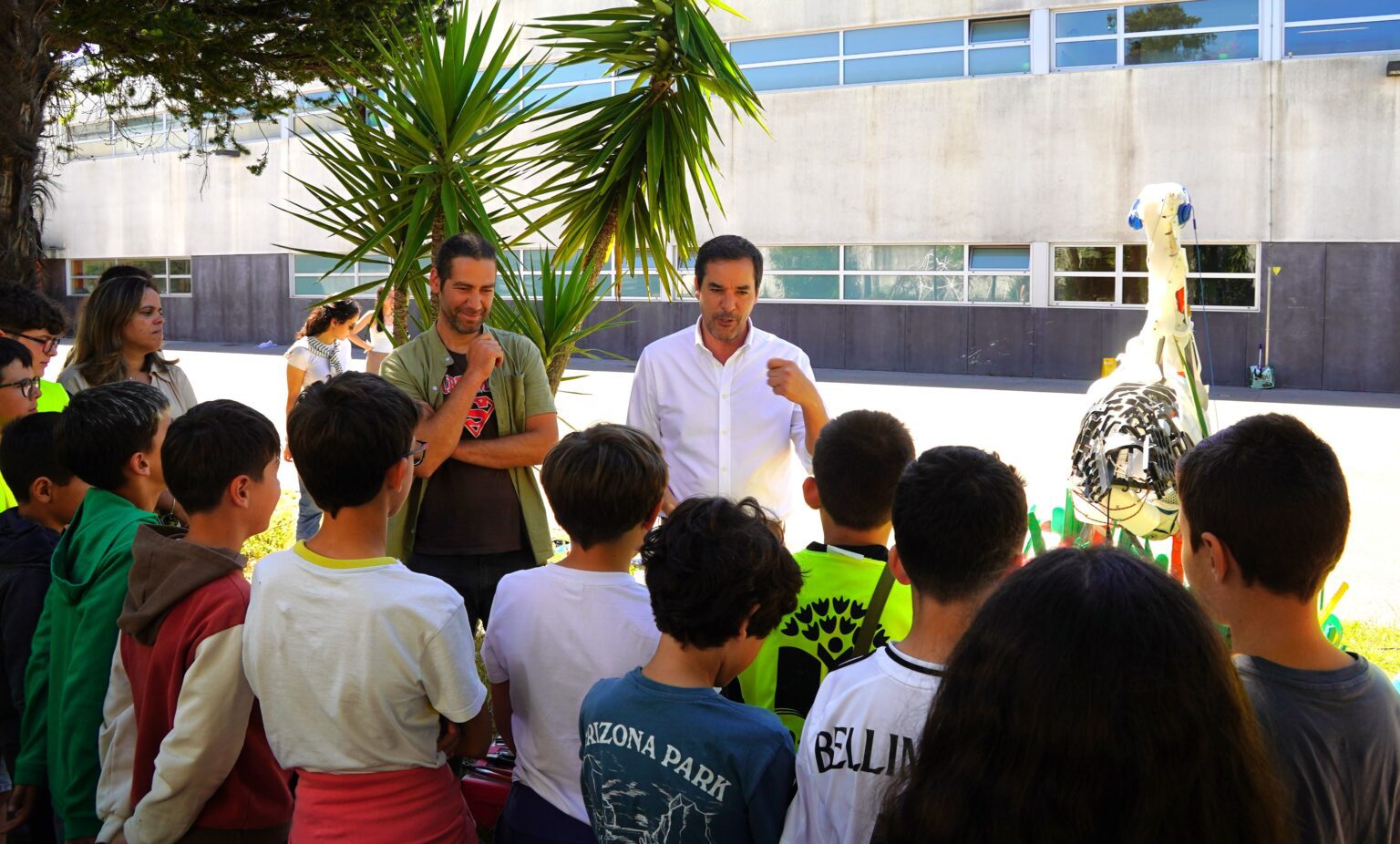 Câmara de Águeda promove consciência ambiental nas escolas através da arte urbana