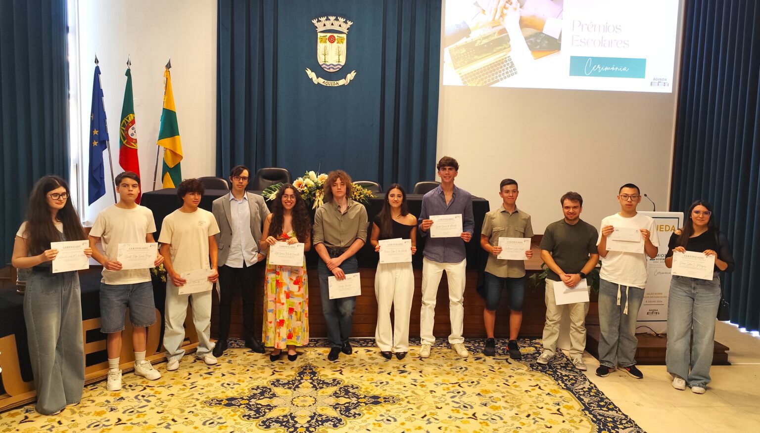 Prémios Escolares do Município distinguem os melhores alunos do concelho de Águeda