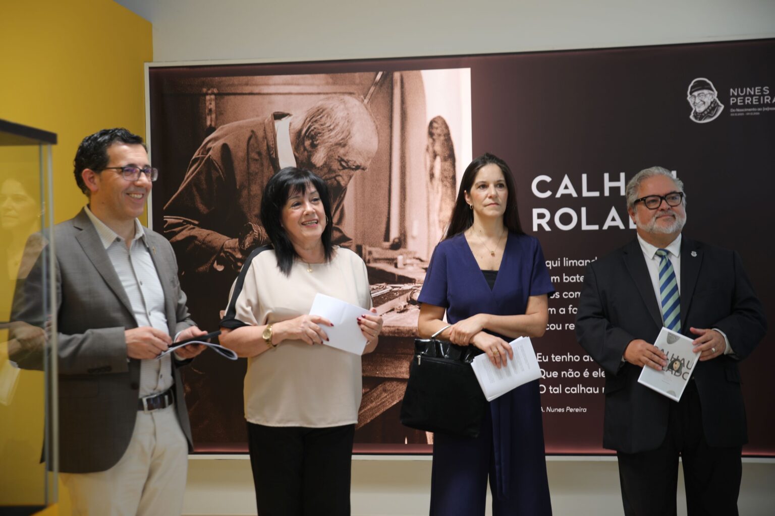 Museu da Pedra acolhe exposição que homenageia Nunes Pereira