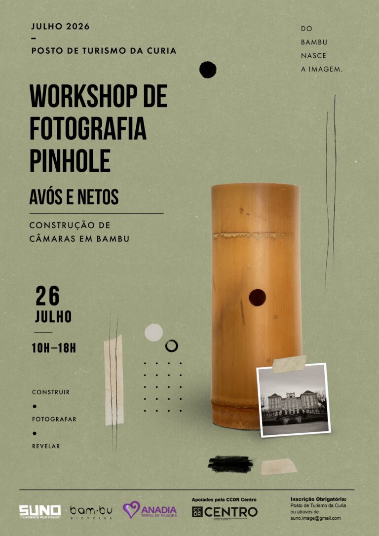 Curia recebe workshop intergeracional de fotografia pinhole no Dia dos Avós
