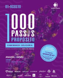 Farmácia Central promove caminhada solidária para apoiar a APPACDM Anadia