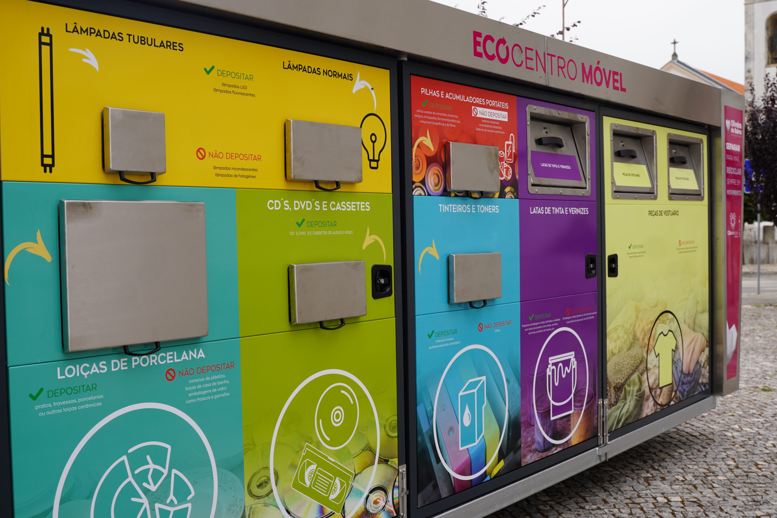 Ecocentro Móvel já está disponível em Oliveira do Bairro