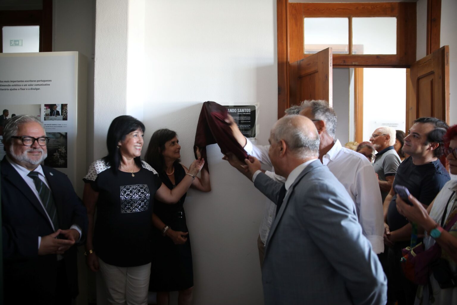 Fernando Santos homenageado em Sala de Escritores em Cantanhede