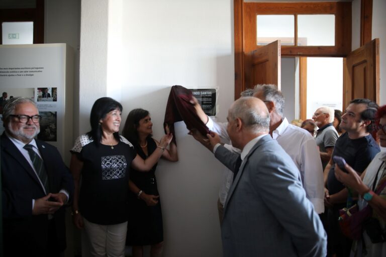 Fernando Santos homenageado em Sala de Escritores em Cantanhede