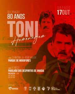 Anadia homenageia António Oliveira “Toni” pelos 80 anos