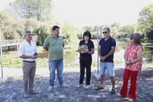 Município de Cantanhede requalifica muro na Lagoa dos Coadiçais, em Febres