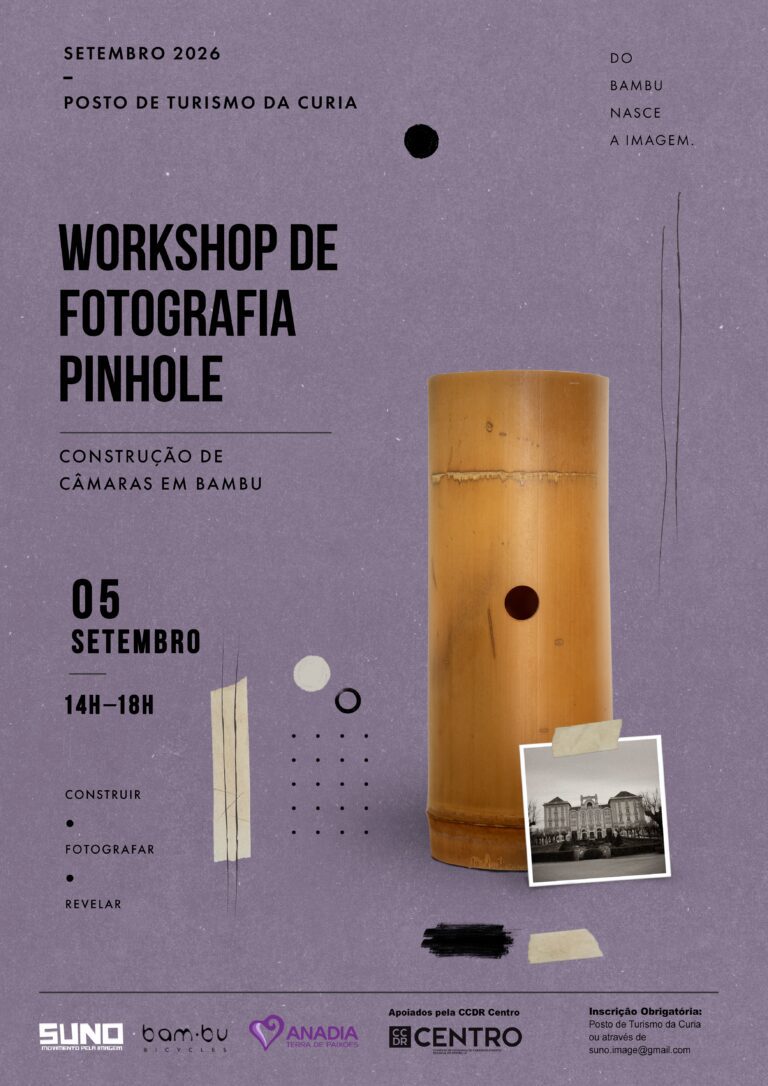 Curia recebe novo Workshop de Fotografia Pinhole com câmaras construídas em bambu