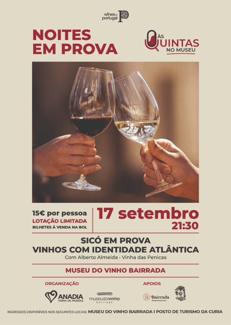 Museu do Vinho Bairrada retoma amanhã a sua programação cultural